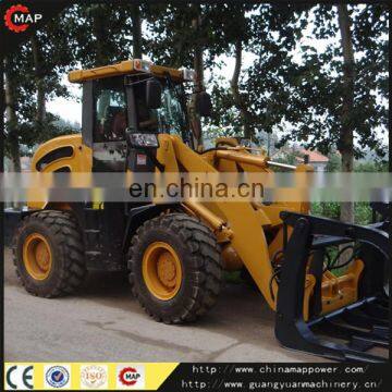 Manufacturer 2.0Ton Articulated Hydraulic Mini Wheel Loader ZL20F