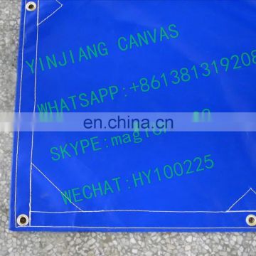 Heavy duty heat resistance PVC coated tarpaulin sheet for large size 04291