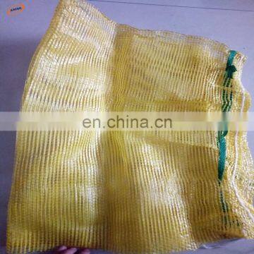 100% PE raschel mesh bag for onions, potatoes, other vegetables