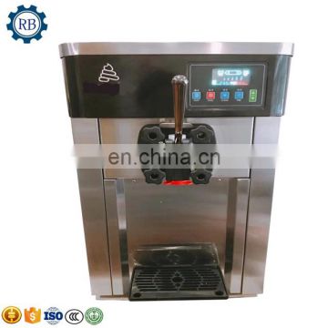 Industrial Made in China Vertical 3 Flavors Soft Ice Cream Making Machine Italian hard ice cream cone making machine