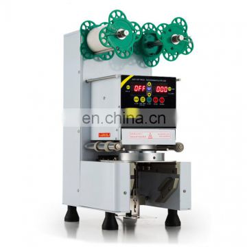 Good Quality Easy Operation Cup Fill Machine Plastic Cup Closing Machine/Automatic Plastic Cup Sealing Machine