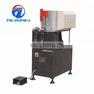 Aluminum profiles corner combining window cutting machine