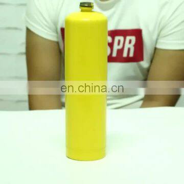 High pressure empty gas can for refrigerants packaging