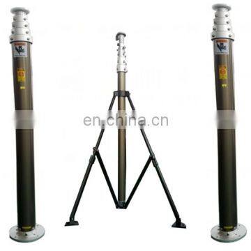 7 meter10kg capacity load pneumatic mast portable tripod mast tower mast