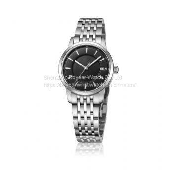 Couples Lovers′ Watch Alloy Wrist Watch Stainless Steel Analog Quartz Watch OEM Fashion Watch