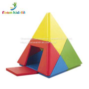 Multifunctional  kids four folding mat indoor toys