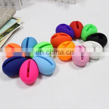 Universal Silicone Sound Reinforcement Base Bracket With Egg Shape for Mobile Phone photo-3