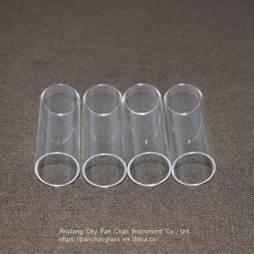 Custom quartz clear glass pipe tube transparent quartz glass pipe