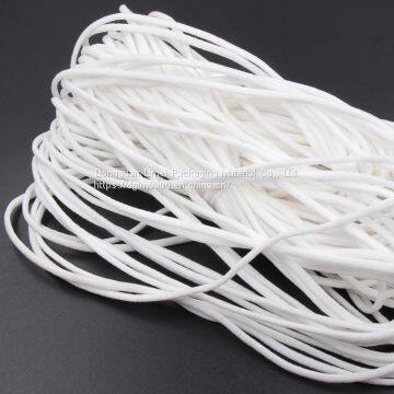 Nylon Spandex Elastic Bands Ear Loop String Round Cord Earloop for mask