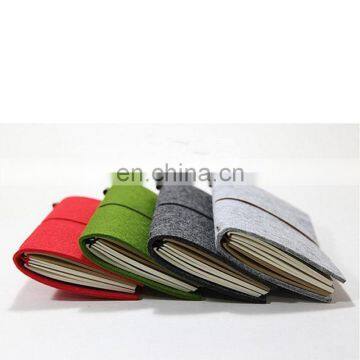 Customized Detachable Grey Felt Book  Cover