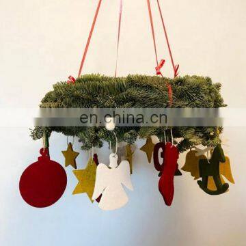 factory felt christmas decoration for tree and wall