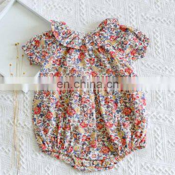 2020 Baby Bodysuit New Flowers Girls Bodysuit Baby Cotton One Piece