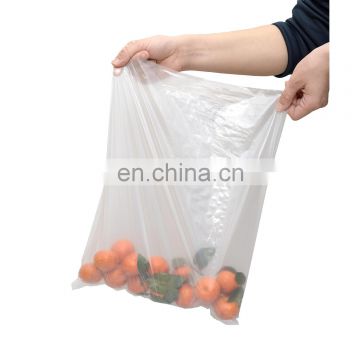 Cornstarch Made 100% Biodegradable Clear Plastic T-shirt Produce Poly Bag on Roll for Fruit Vegetable