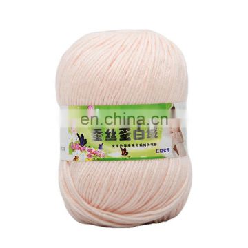 Yarn Crafts Colorful cotton Washable tube acrylic blend knitting Crochet Yarn for Home Projects