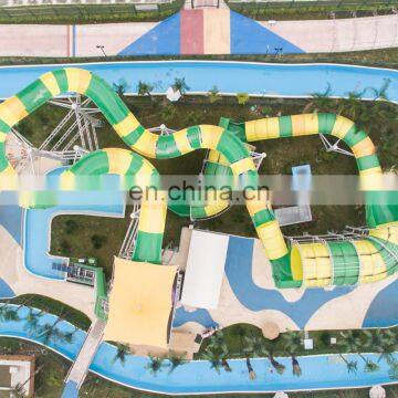 WangMing Amusement- Huge 4 Riders Tube Water Slide Professional Water Slides for Sale