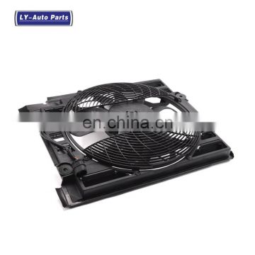 Hot Sale Auto Spare Parts AC Condenser Fan Motor Assembly Radiator Pusher Assy 64546921395 For BMW 540i 525i