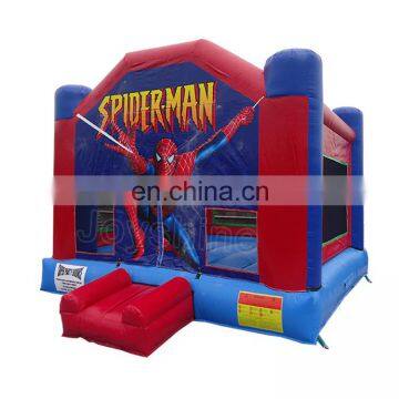 Factory OEM Inflatable Spiderman Jumping Castle Small Kids Bouncy Trampoline Playhouse Indoor Inflatable Bouncers For Kids