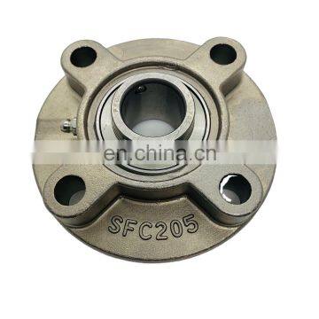 SSUCFC205 Круглый подшипник-опора в шаровом подшипнике из нержавеющей стали размер photo-2
