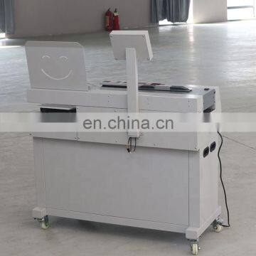 D50-A4 Single Roller Glue Binding Machine Automatic Hot Melt Book Binder photo-2