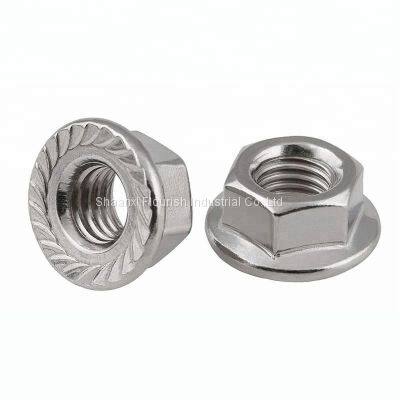 Regular and Large Serrated Flange Locknuts  (ASTM F2282)