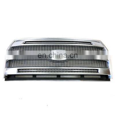 Car Chrome Luxurious Mesh Radiator Grille For Ford F-150 Platinum FL3Z8200MA