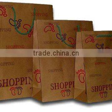 Factory direct custom brown kraft paper bag with your own logo                        
                                                Quality Choice