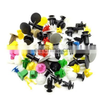 50x 6mm Hole Plastic Rivet Trim Panel Retainer Clips