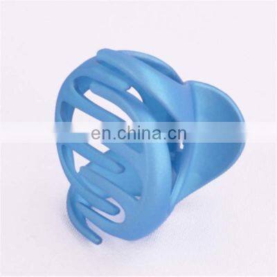 Frosted Acrylic Hollow Hair Pins For Girls Claw Headwear Temperament Crab Clamp Custom Hair Pins Clips For Women