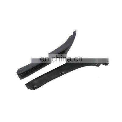 JCSPORTLINE Carbon Fiber Q50 Front Splitter Canards for Infiniti Q50 Hybrid Sport Sedan 4-Door 2014-2017 photo-5