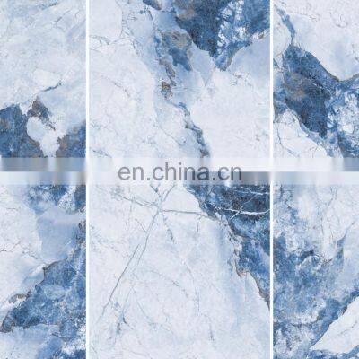 Blue Color Style Glazed Marble Porcelain Ceramic Tiles for Floor and Wall 6 Face CK6Y581PA photo-3