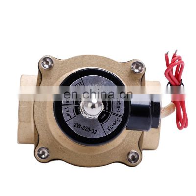 Brass Valve 2W160-15 1/2 Inch 24v dc Direct Acting Normally Closed Waterproof Solenoid Valve