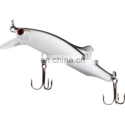 New Design 80mm 26g High Quality Plastic Lures Peche Mer Pesca en el Mar Long Shot Sea Bass Fishing Minnow photo-2