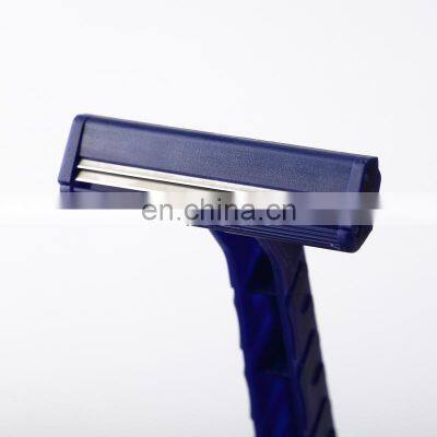 High Quality Hot Sell Blue Medical Razors Sharp Twin Blade Disposable Razor photo-4
