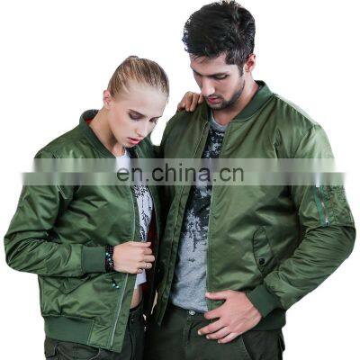 Customized S-8XL plus size men's and women's casual baseball uniform men's couple bomber jacket