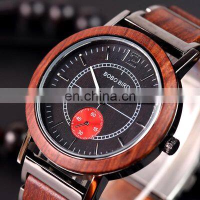 Hot Selling BOBO BIRD Wood Watch Factory Unique Couple Watches Brand Your Own Watches For Men