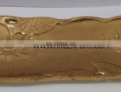 Brass Antique Leaf Tray photo-4