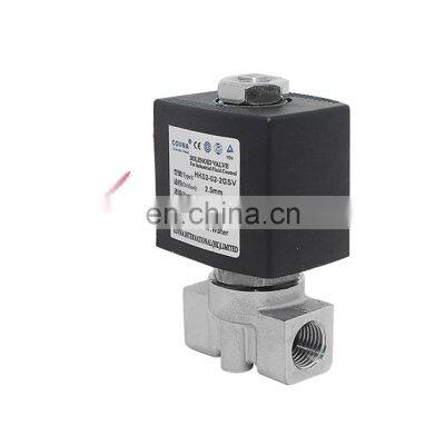 FNPT3/8 inch Direct Acting Solenoid Valve Stainless Steel 304