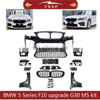 High Quality Facelift Body Kit for BMW 5 Series F10 Upgrade to G30 M5 Kit