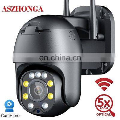 5MP IP Camera Wireless WIFI 5X Optical Zoom Security Outdoor PTZ 1080P HD CCTV Dome Surveillance Cam Motion Tracking CamHipro photo-2