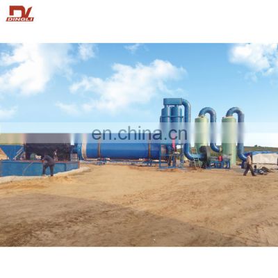 Farms Used Poultry Cow Manure Rolling  Drying Machinery for Compost