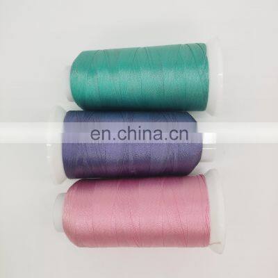 Filament Embroidery Thread Low Shrinkage Factory Manufacturer 120d/2 100% Polyester Sewing Thread photo-3
