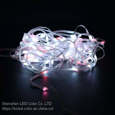 Decoration led strip lighting SK6812 addressable rgbic led string light kit for bedroom christmas lights