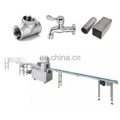 Automatic Hardware Handle Pipe Fitting Flow pack Packing Packaging Machine