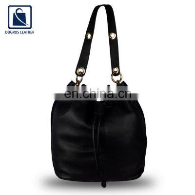 Leading Manufacturer of Premium Quality Leather Material Made Women Hobo Handbag