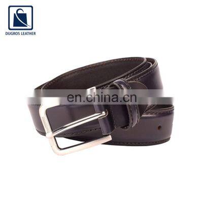Attractive Pattern Unique Design Stylish Buckle Closure Type Men Genuine Leather Belt From Indian Supplier photo-5