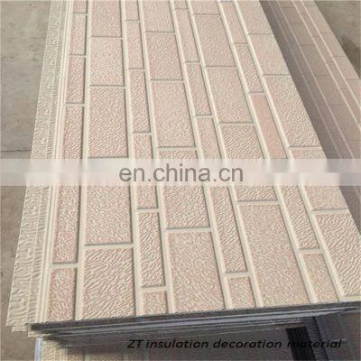 High Grade Cheap Price Metal Wall Panels 50Mm Thick Pu Sandwich Panel photo-2