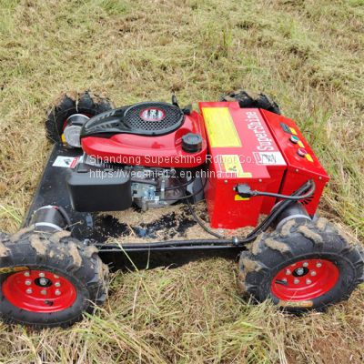 remote controlled lawn mower for sale, China wireless remote control lawn mower price, remote control slope mower price for sale