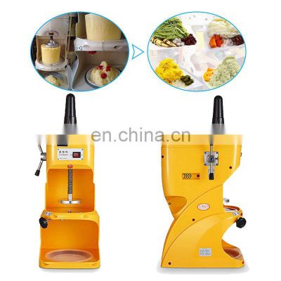 Snow Cone Ice Shaver Machine Maker Electric Block Ice Crusher Snowflake Shaved Ice Machine