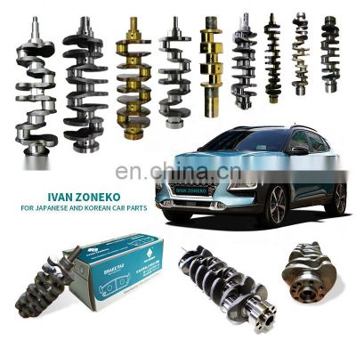 Ivan Zoneko Price Auto Engine Part Crank Shaft Forged Grinding Titanium Camshaft Crankshaft For Honda Nissan Toyota Hyundai