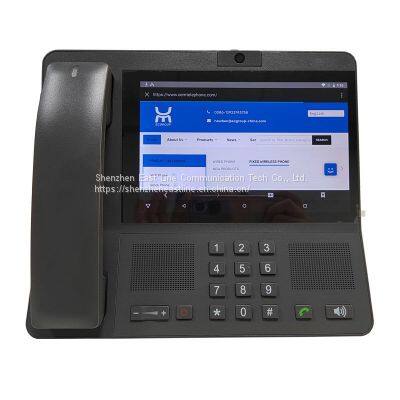 Android 4G Fixed Wireless Telephone 8 Inch Touch Screen With Video Call WiFi Hotspot Phone FWP Home Sales photo-3